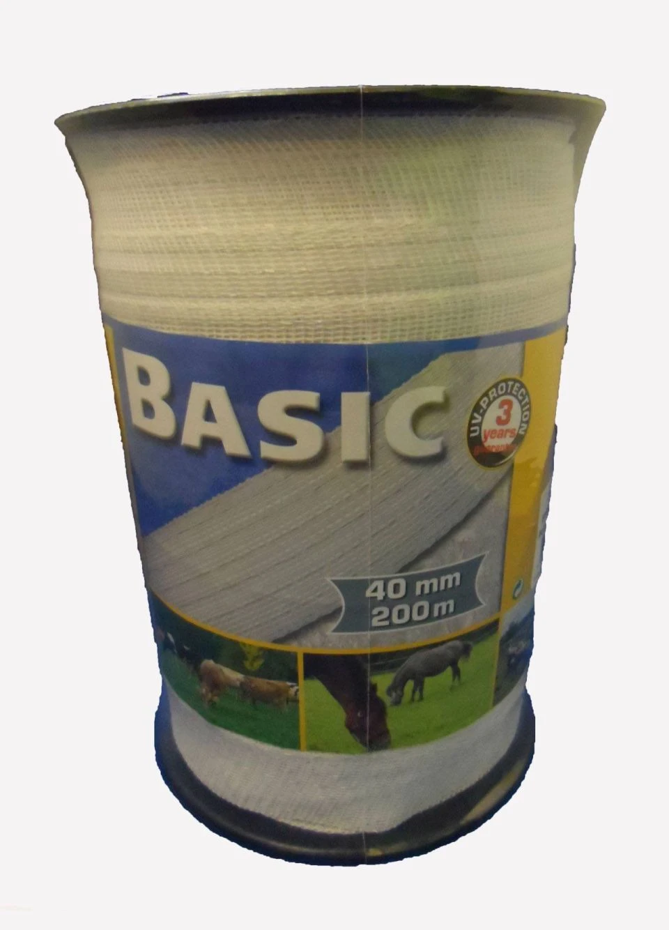 Wolseley 200m Basic Polytape - 40mm 1 Wolseley 200m Basic Polytape - 40mm