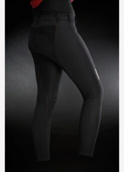 Musto Womens Active Seam Softshell Breeches CE3130 - Black -Horse Rider Shop activeseamsoftshellbreeches blk2