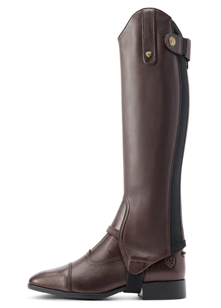 Ariat Heritage Contour Half Chap - Light Brown 2 Ariat Heritage Contour Half Chap - Light Brown - Image 2