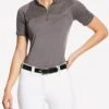 Ariat Womens Airway Show Shirt - Plum Grey
