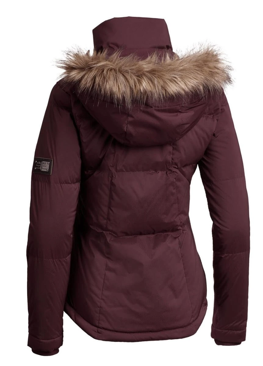 Ariat Ladies Altitude Down Jacket - Winetasting 4 Ariat Ladies Altitude Down Jacket - Winetasting - Image 4