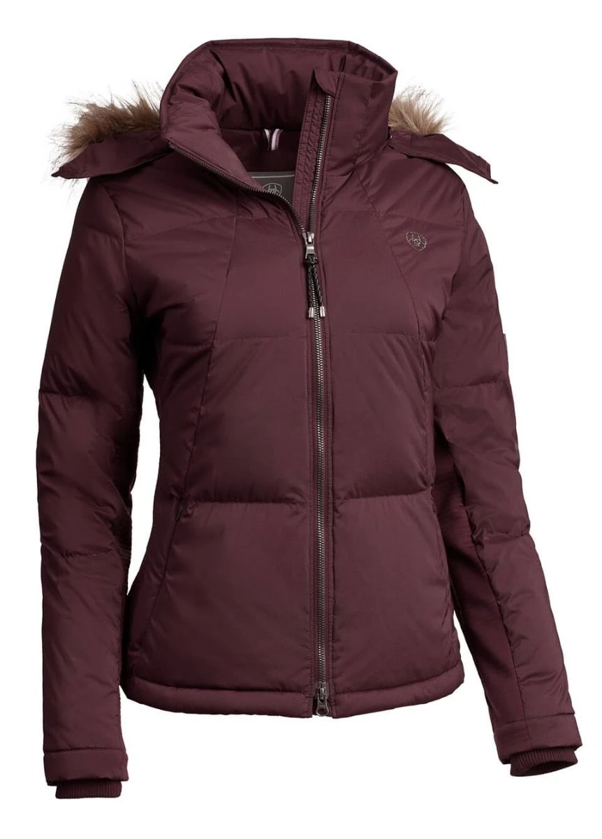 Ariat Ladies Altitude Down Jacket - Winetasting 3 Ariat Ladies Altitude Down Jacket - Winetasting - Image 3
