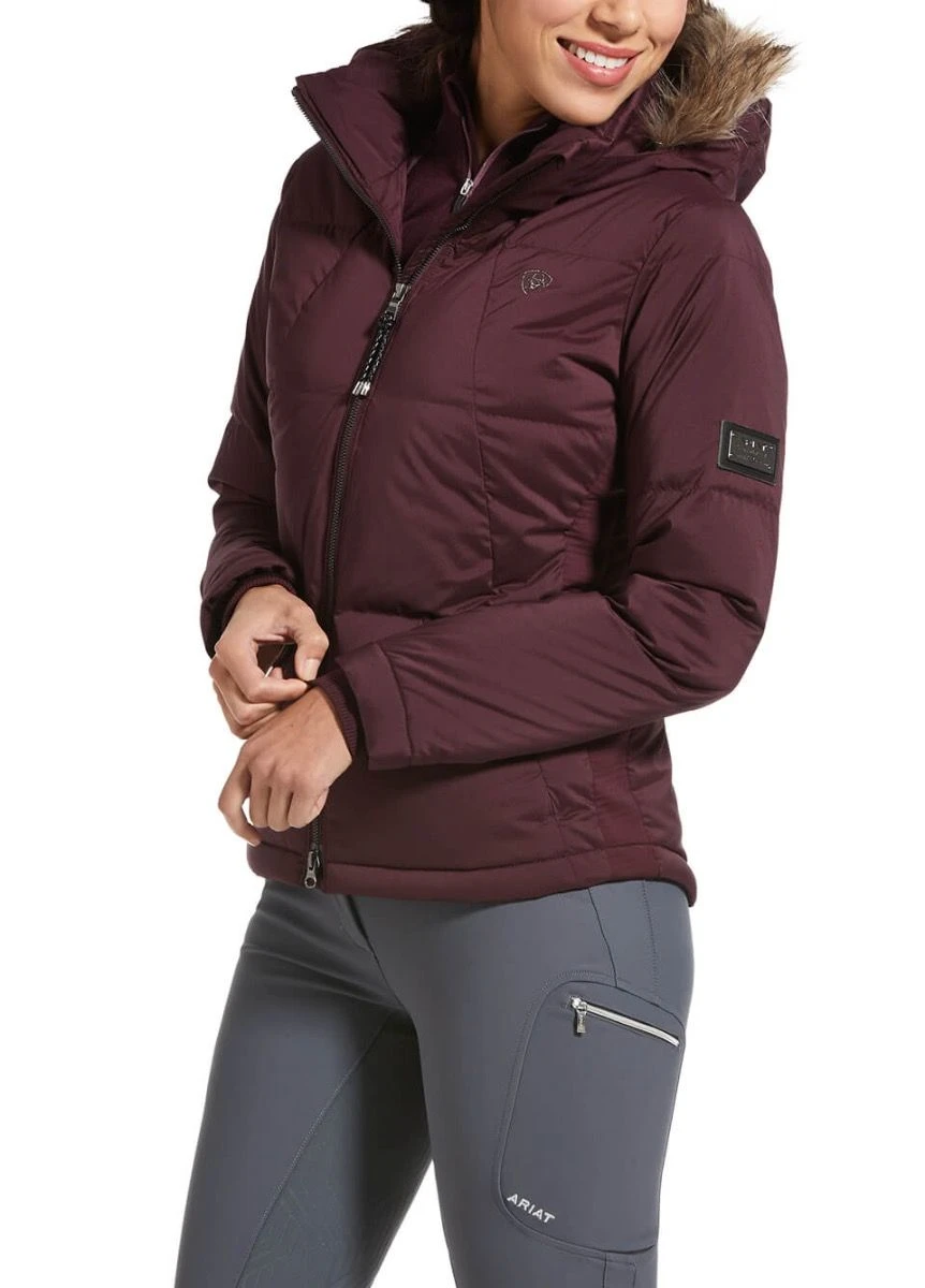 Ariat Ladies Altitude Down Jacket - Winetasting 6 Ariat Ladies Altitude Down Jacket - Winetasting - Image 6