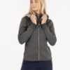 Anky Zipped Hoodie - Dark Shadow