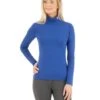 Anky Ladies Mockneck - Queens Blue