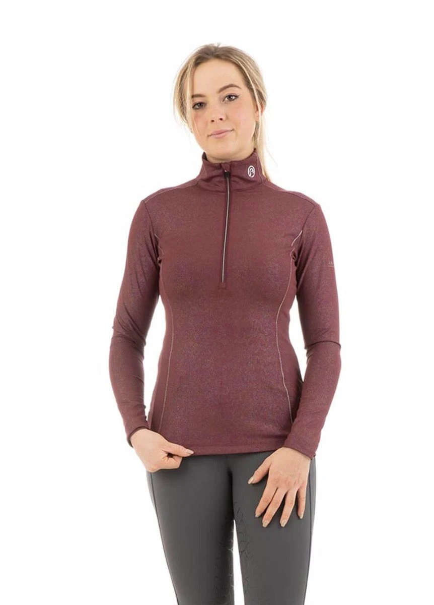 Anky Half Zip Pullover - Tawny Port 1 Anky Half Zip Pullover - Tawny Port