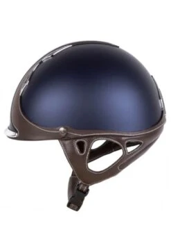 Antares Galaxy Jockey Helmet - Blue/Brown -Horse Rider Shop antares galaxy jockey blue brown 3rdy
