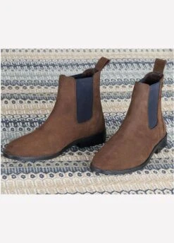 Shires Ladies Moretta Antonia Chelsea Boots - Brown