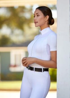 Ariat Ascent S/S Show Shirt - White