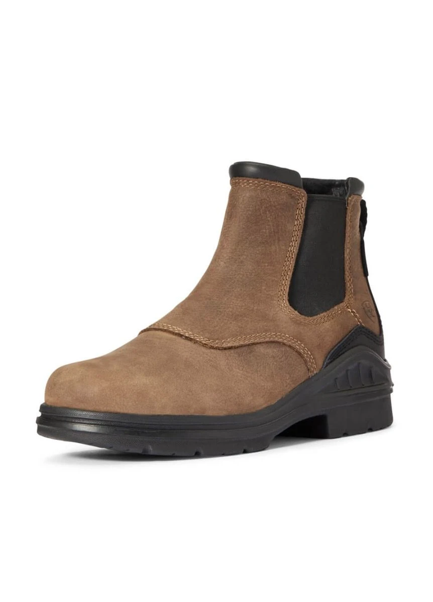 Ariat Barnyard Twin Gore II H2O Boot - Antique Brown 1 Ariat Barnyard Twin Gore II H2O Boot - Antique Brown