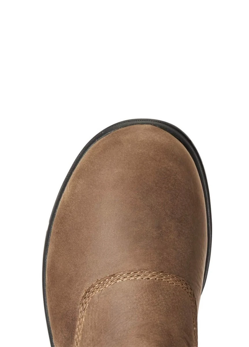 Ariat Barnyard Twin Gore II H2O Boot - Antique Brown 4 Ariat Barnyard Twin Gore II H2O Boot - Antique Brown - Image 4