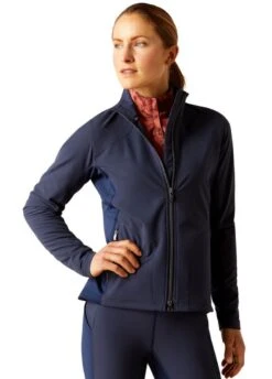 Ariat Boreas Full Zip Sweatshirt - Navy