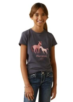 Ariat Youth Cuteness T-Shirt - Periscope