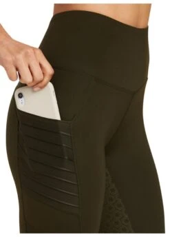 Ariat EOS Moto Full Seat Tights - Forest Mist -Horse Rider Shop ariat eos moto tight forest 3rdy