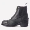 Ariat Womens Heritage LV Steel Toe Zip Paddock Boots - Black