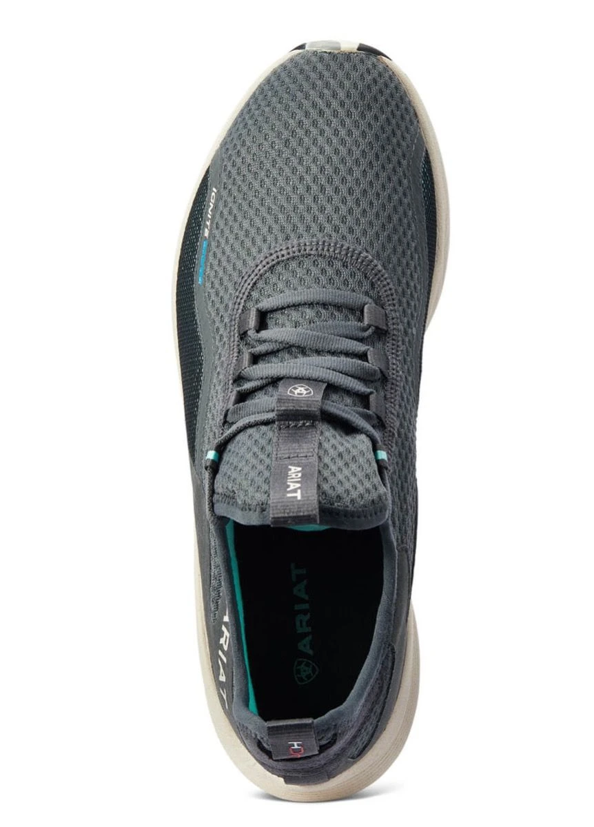 Ariat Womens Ignite Waterproof Trainer - Steel Blue 8 Ariat Womens Ignite Waterproof Trainer - Steel Blue - Image 8