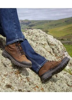 Ariat Mens Moresby Waterproof Boot - Oily Distressed Brown
