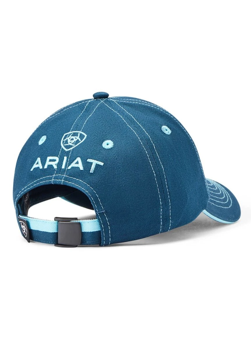 Ariat Team II Cap - Deep Petrol/Mosaic 2 Ariat Team II Cap - Deep Petrol/Mosaic - Image 2