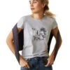 Ariat Toile T-Shirt - Heather Grey
