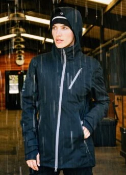 Ariat Venture Waterproof Jacket - Black -Horse Rider Shop ariat venture jacket black 3rdy