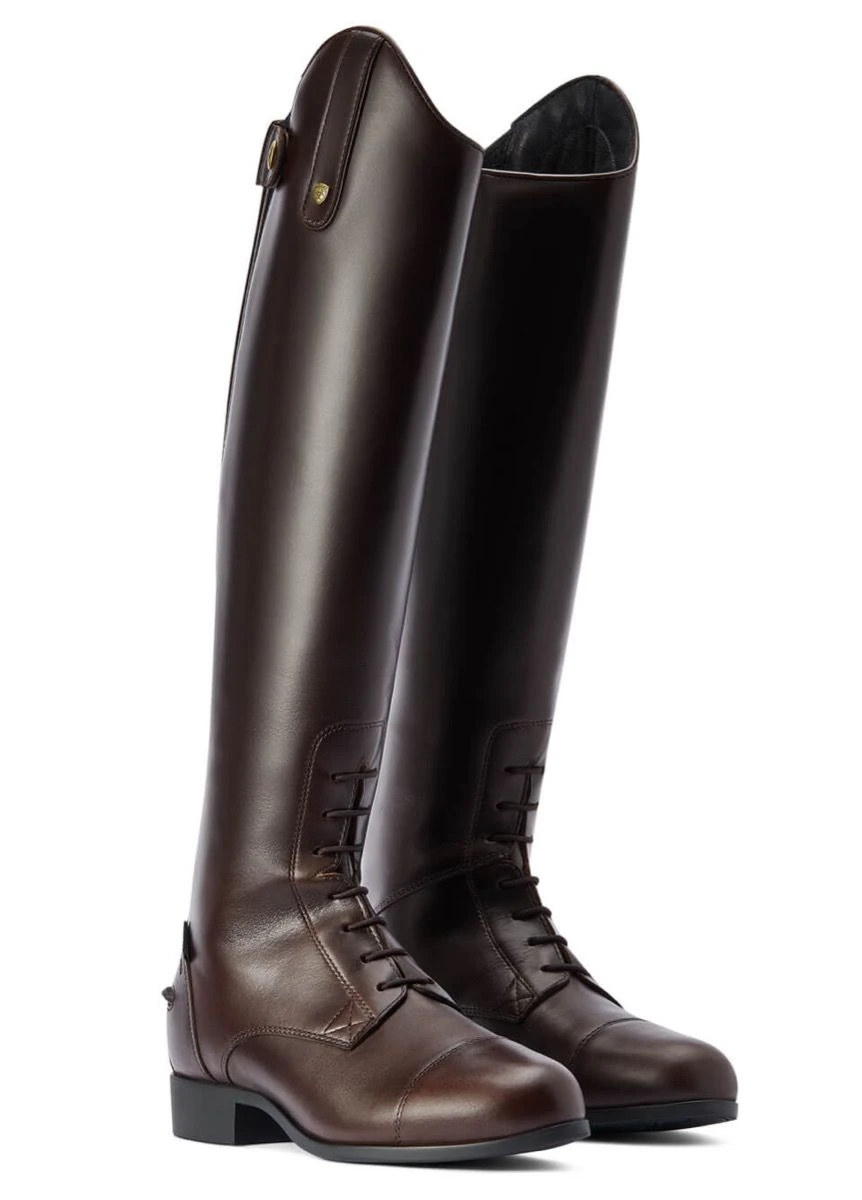 Ariat Heritage Contour II H20 Insulated Tall Riding Boot - Wax Chocolate 2 Ariat Heritage Contour II H20 Insulated Tall Riding Boot - Wax Chocolate - Image 2
