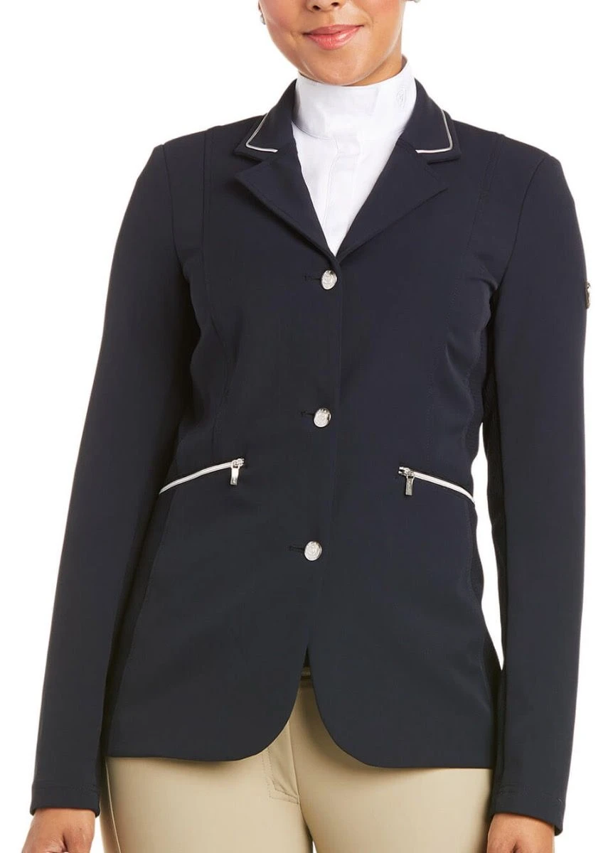 Ariat Galatea Asteri Show Coat - Navy 1 Ariat Galatea Asteri Show Coat - Navy