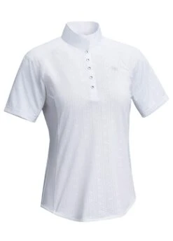 Ariat Showstopper 3.0 Show Shirt - White -Horse Rider Shop ariatshowstopperwhiterdy