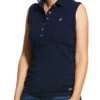 Ariat Prix 2.0 Sleeveless Polo - Navy