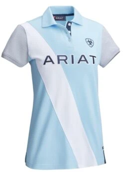 Ariat Taryn Polo - Blue Bell -Horse Rider Shop ariattarynbluebellrdy