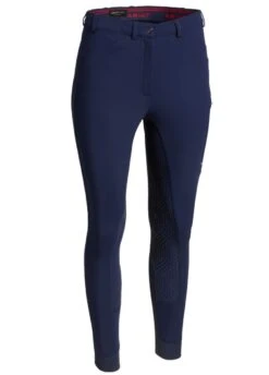 Ariat Triton Grip Full Seat Breech - Navy -Horse Rider Shop ariattritongripfsbreechnavy3rdy