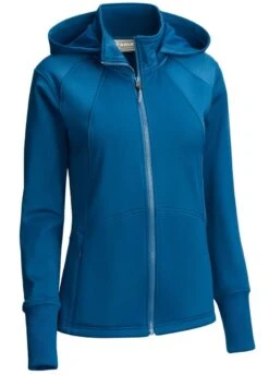 Ariat Wilde Full Zip Sweatshirt - Blue Opal -Horse Rider Shop ariatwildeblueopal4rdy