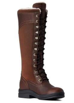 Ariat Wythburn Tall Waterproof Boot - Dark Brown -Horse Rider Shop ariatwythburnbrown3rdy
