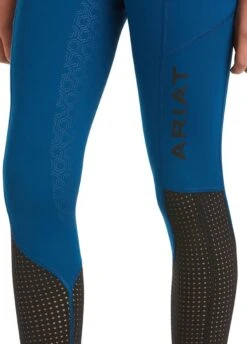 Ariat Kids EOS Full Seat Tights - Blue Opal -Horse Rider Shop ariatyouthblue3rdy
