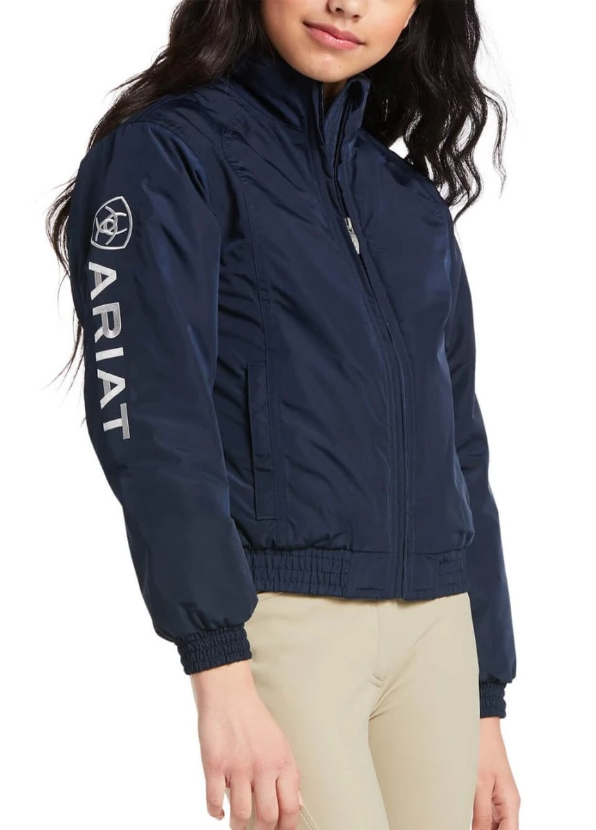 Ariat Kids Stable Jacket - Navy 1 Ariat Kids Stable Jacket - Navy