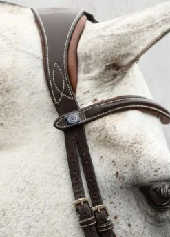 PS Of Sweden Athens Bridle - Brown -Horse Rider Shop athensbrndetailrdy