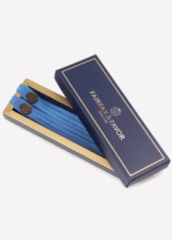 Fairfax & Favor Suede Boot Tassels - Cobalt Blue