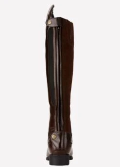 Ariat Women's Bromont Pro Tall H2O Insulated Boots - Waxed Chocolate -Horse Rider Shop bromontprotallinschocrearrdy