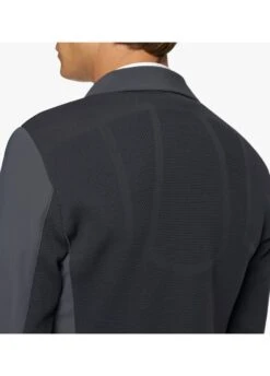 Cavalleria Toscana Mens R-EVO Competition Jacket - Grey -Horse Rider Shop cavallera toscana revo jacet grey 5rdy