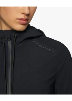 Cavalleria Toscana Jersey Softshell Jacket - Navy -Horse Rider Shop cavalleria toscana jersey hood softshell navy 4rdy