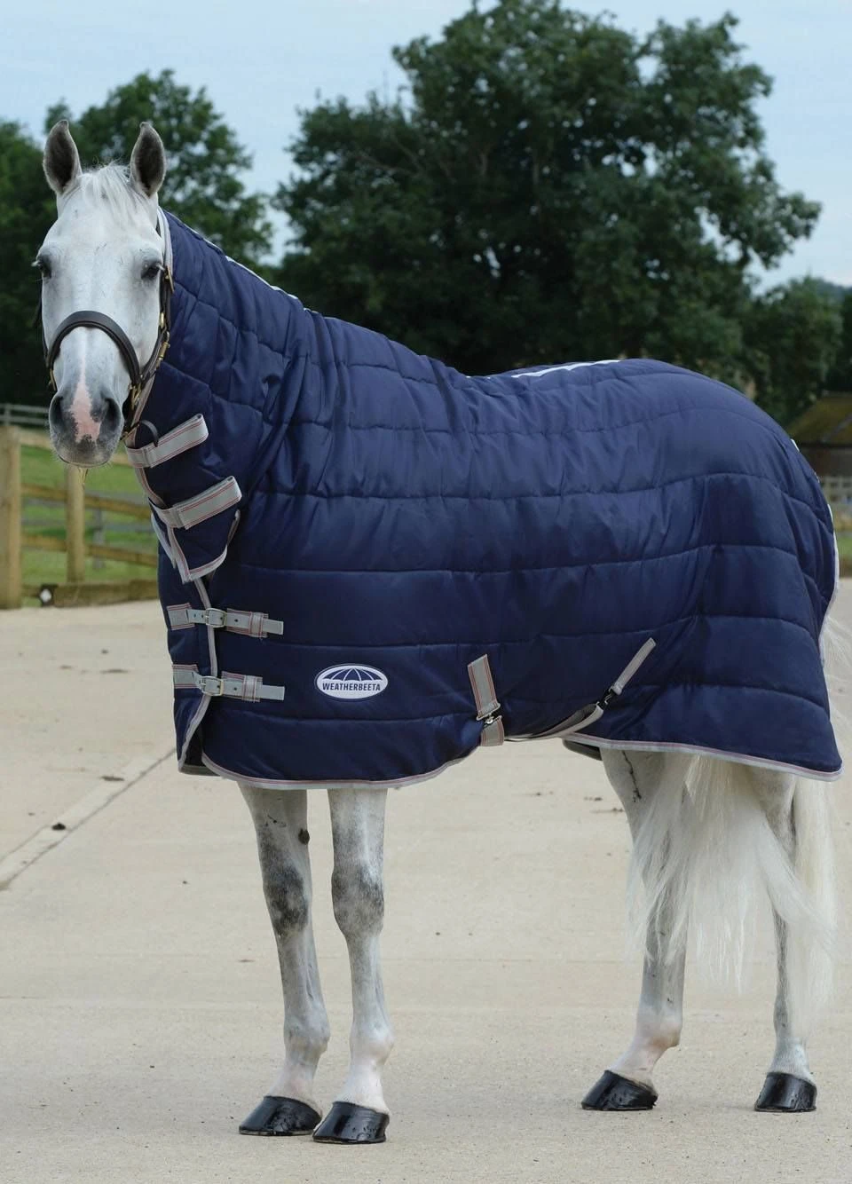 Weatherbeeta Channel Combo Med/Lite - Navy/Silver/Red 1 Weatherbeeta Channel Combo Med/Lite - Navy/Silver/Red