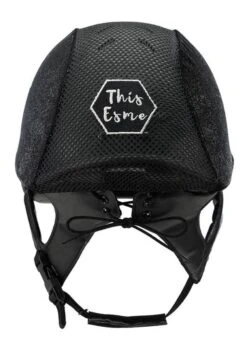 Charles Owen This Esme Cosmic JS1 Pro - Black -Horse Rider Shop cowen esme cosmic js1 black 4rdy