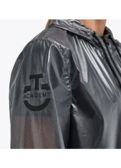 Cavalleria Toscana Academy Waterproof Jacket - Graphite Grey -Horse Rider Shop ct academy waterproof 3rdy