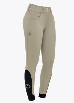 Cavalleria Toscana Dash Knee Grip High Waisted Breeches - Beige