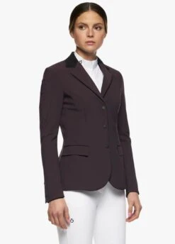 Cavalleria Toscana GP Zip Riding Jacket - Dark Purple