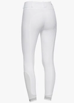 Cavalleria Toscana High Waist Full Seat Breeches - White -Horse Rider Shop ct high breech white 3rdy