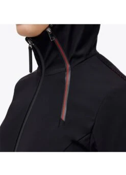 Cavalleria Toscana Revo Red Label Softshell Jacket - Black/Red -Horse Rider Shop ct red label softshell black 5rdy