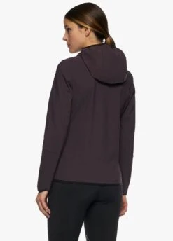 Cavalleria Toscana Softshell Jacket - Dark Purple -Horse Rider Shop ct softshell jaacket 3a00 3rdy