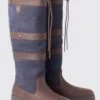 Dubarry Womens Galway Boots - Navy/Brown