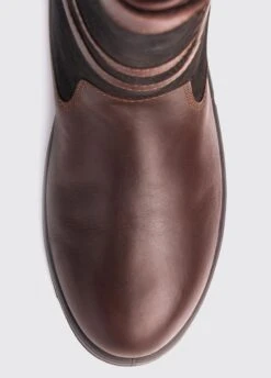 Dubarry Womens Galway Boots Slim Fit - Black/Brown -Horse Rider Shop dubarry galway slimfit black brown 6rdy