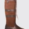Dubarry Womens Galway Boots Slim Fit - Walnut